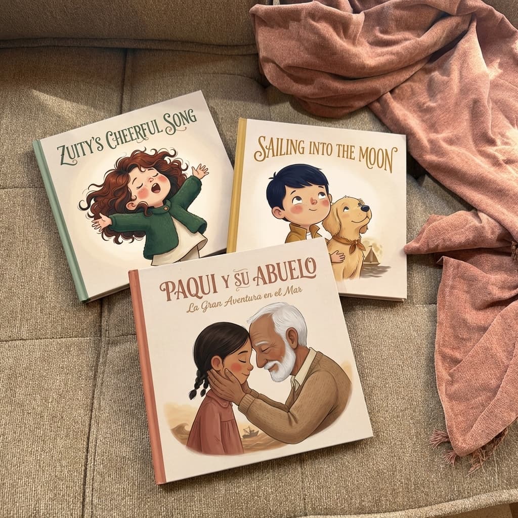 Bonic llibre de tapa dura en un ambient acollidor